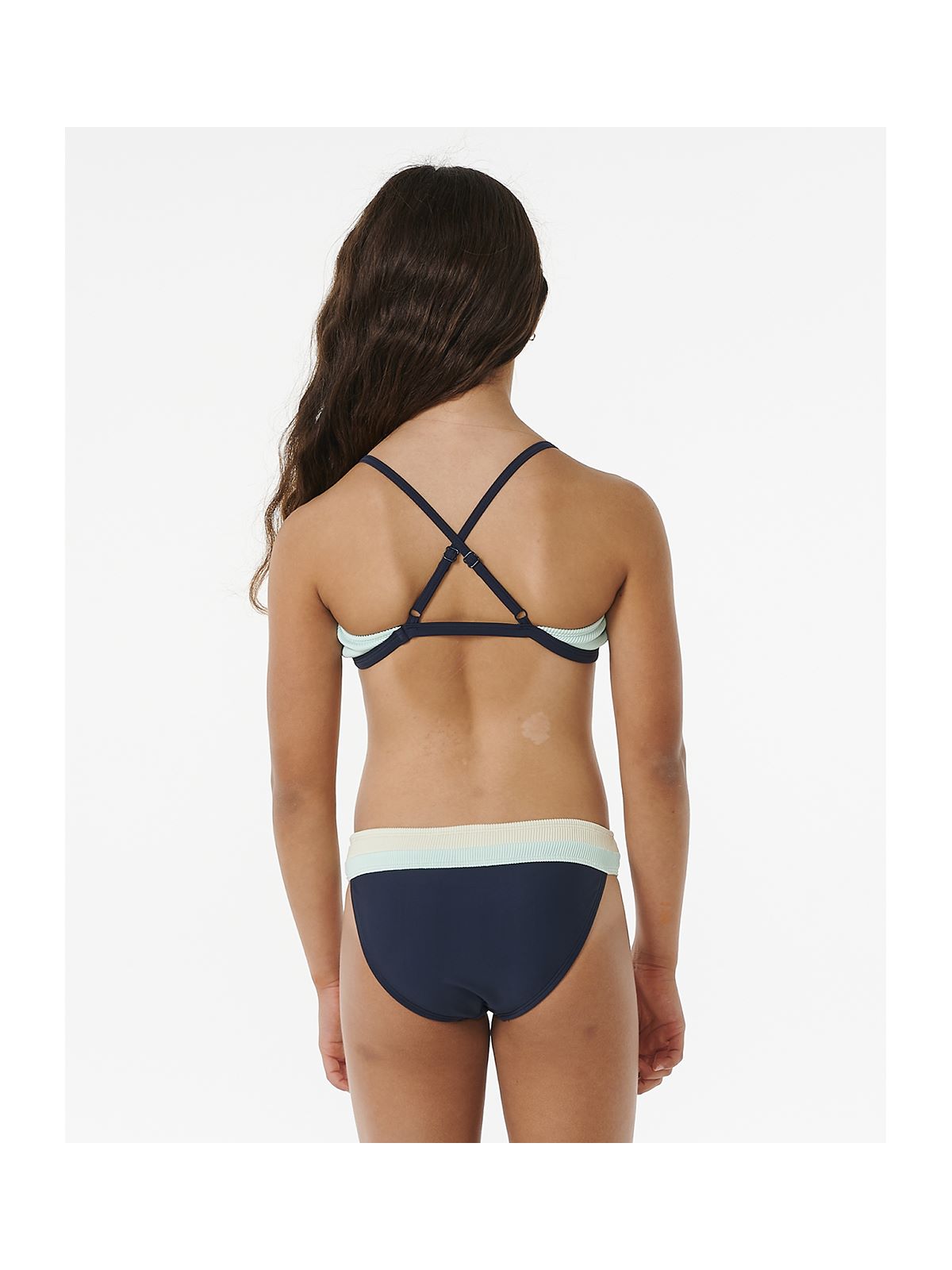 Lycra RIP CURL Block Party 3 Piece Set Girl granatowy - Adventure Sports