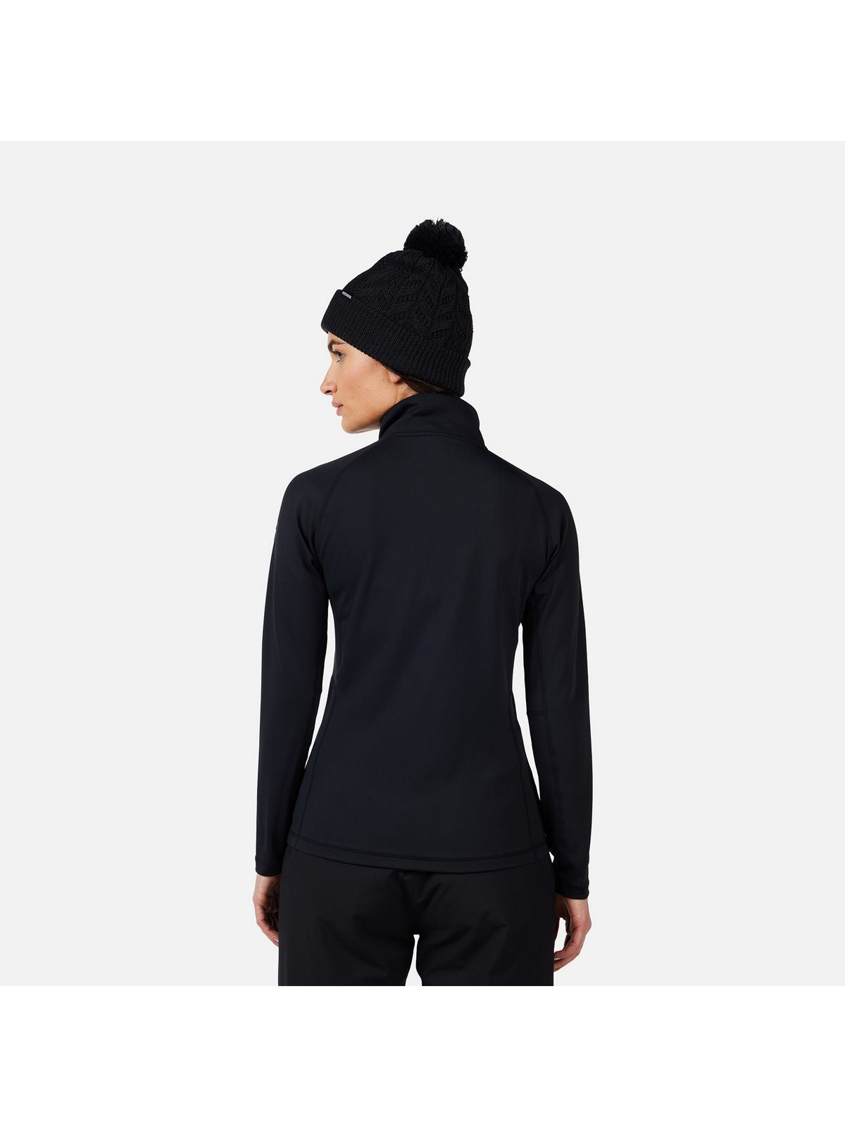 Bluza damska ROSSIGNOL W MID LAYER STRETCH HZ czarna