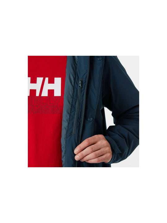 Kurtka Helly Hansen Munich Ins Rain Coat granatowy - Adventure Sports

