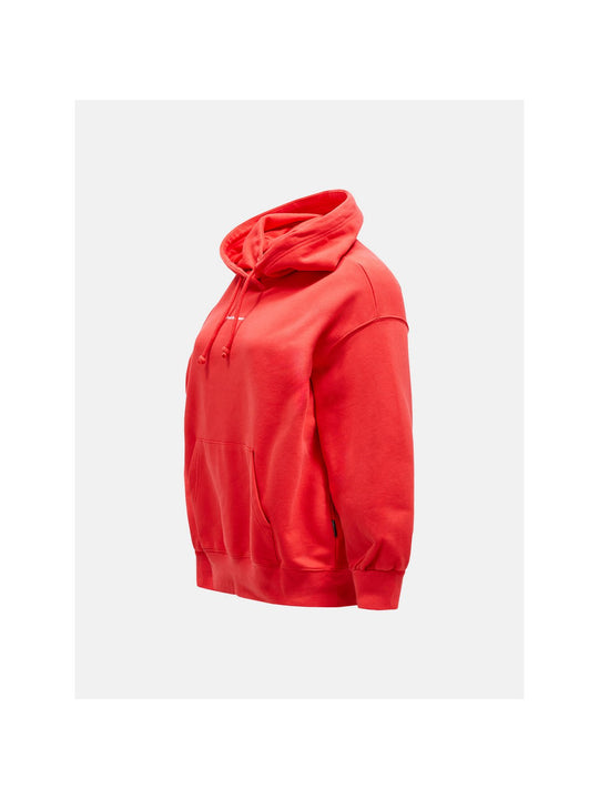 Bluza PEAK PERFORMANCE Original Terry Hood Women czerwony - Adventure Sports
