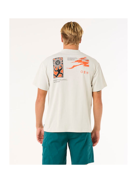 Koszulka RIP CURL Search Dawn Tee szary
