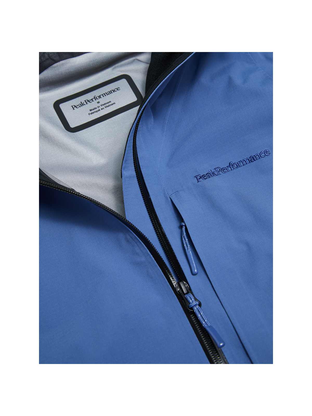 Kurtka narciarska męska PEAK PERFORMANCE Ridge Ace Ski HIPE ACE 3L Shell Jacket niebieska