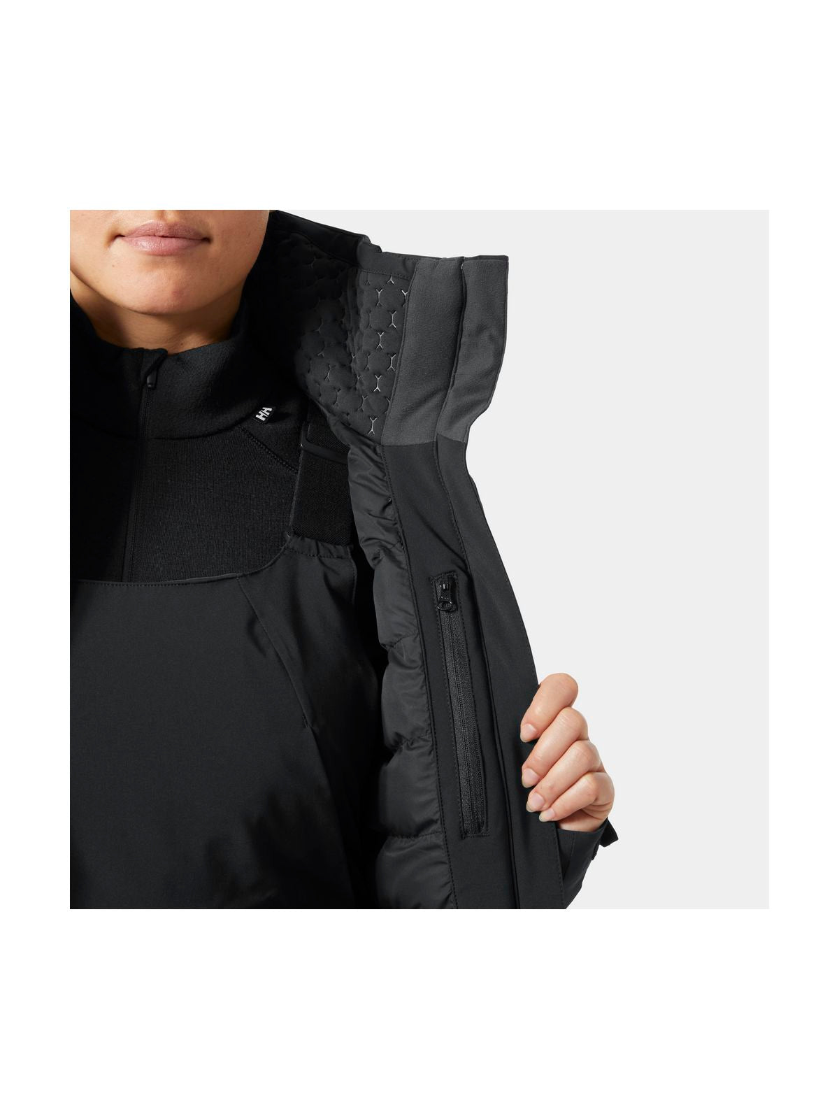 Kurtka narciarska damska HELLY HANSEN W ALPHELIA JACKET granatowa