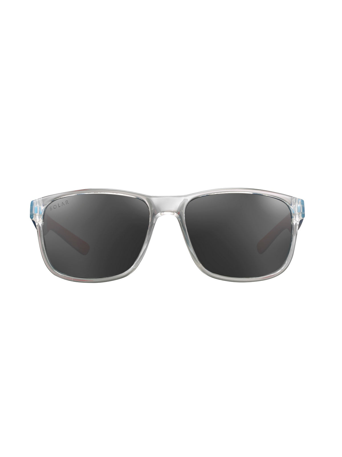 Okulary przeciwsłoneczne SOLAR Macadam - cat.3 Polarized - Transparent - Blue - Red