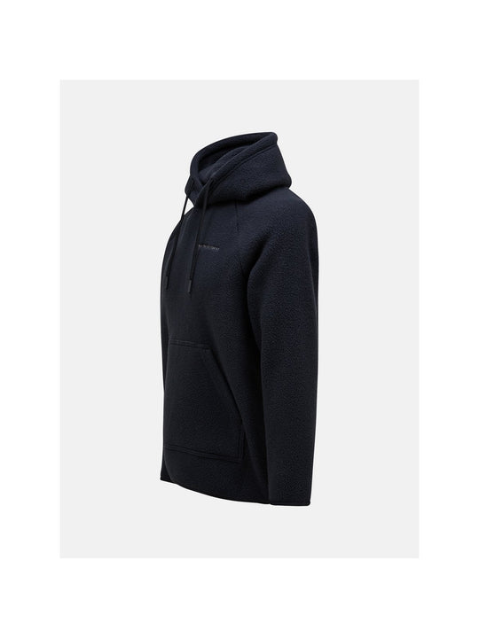 Polar Peak Performance M Fleece Hood czarny - Bluza - Adventure Sports
