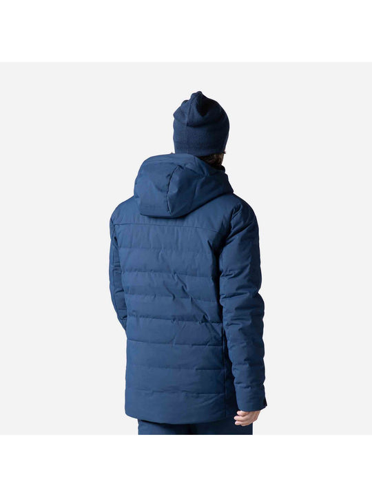 Kurtka męska narciarska Rossignol Puffy Parka granatowy
