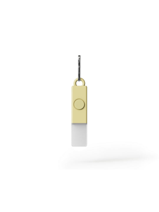 Lampka rowerowa BOOKMAN Lightstick żółty
