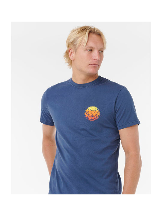 Koszulka RIP CURL WETTIE PASSAGE ICON TEE granatowa

