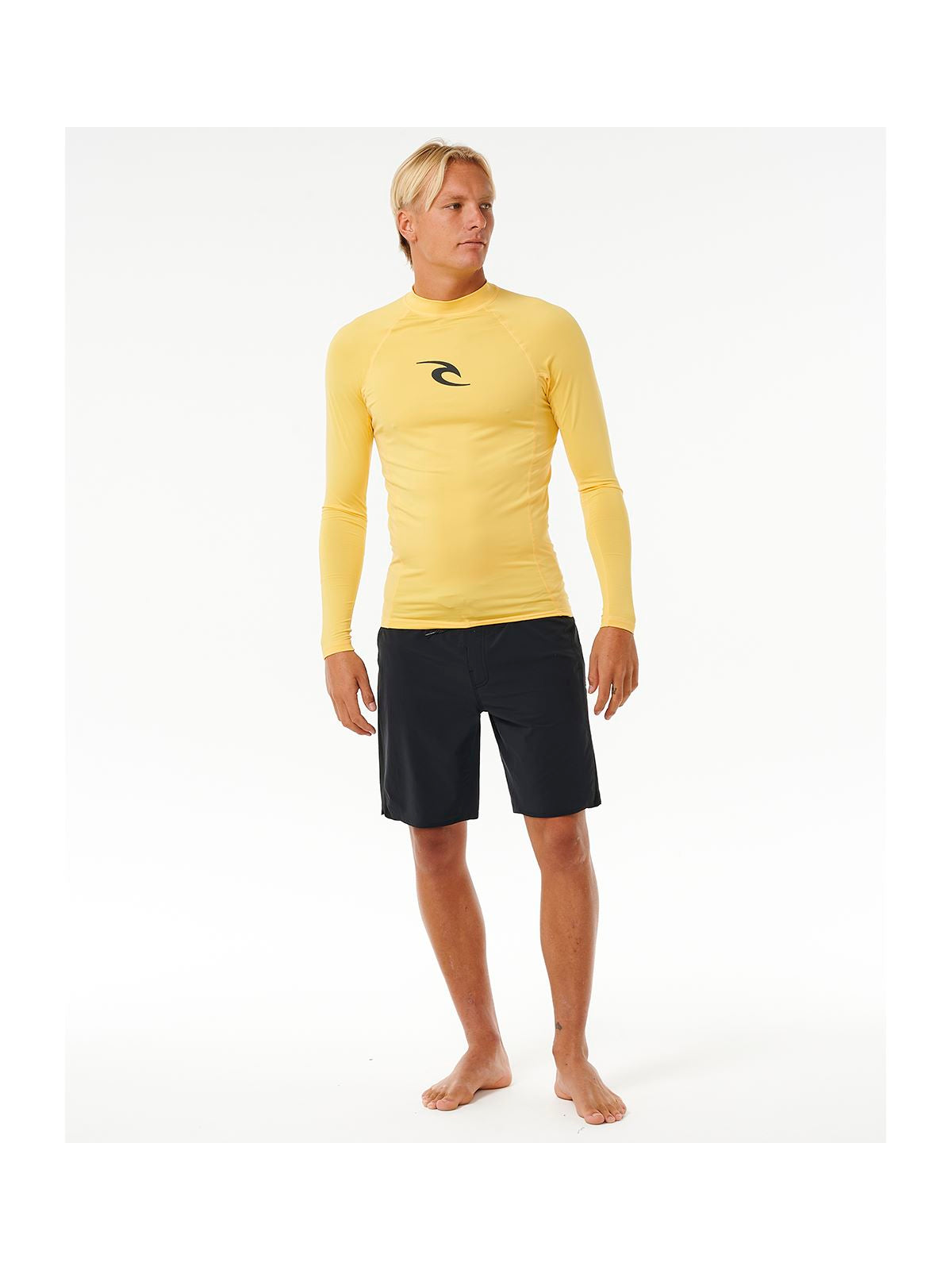 Lycra RIP CURL Waves Upf Perf L/S żółty - Adventure Sports