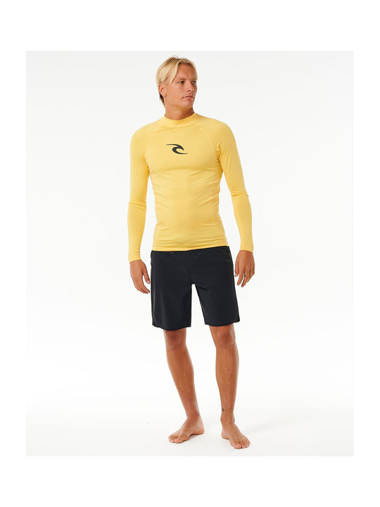 Lycra RIP CURL Waves Upf Perf L/S żółty - Adventure Sports
