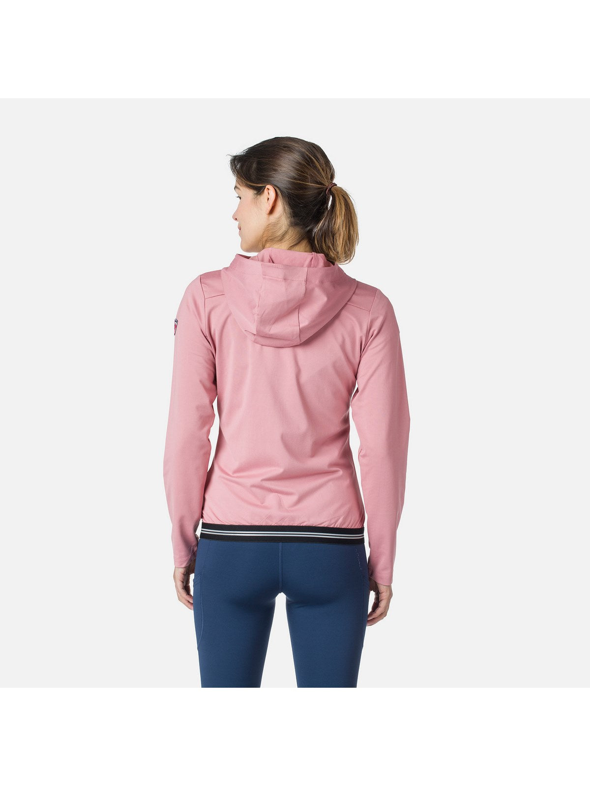 Bluza ROSSIGNOL W Hoodie Fleece - rozowy - Adventure Sports