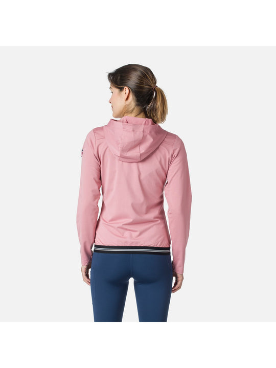 Bluza ROSSIGNOL W Hoodie Fleece - rozowy - Adventure Sports
