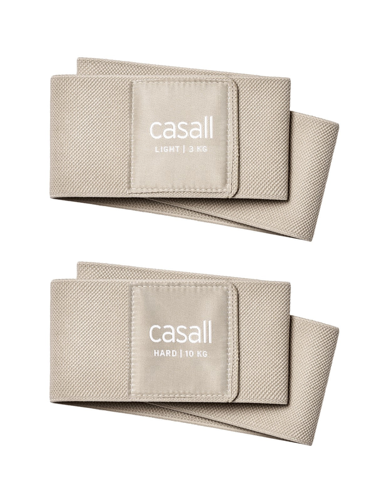 Taśma CASALL Resistance Bands 2-pack kolor piaskowy