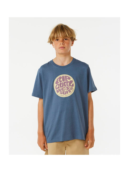 Koszulka RIP CURL Filgree Ss Tee Boy granatowy
