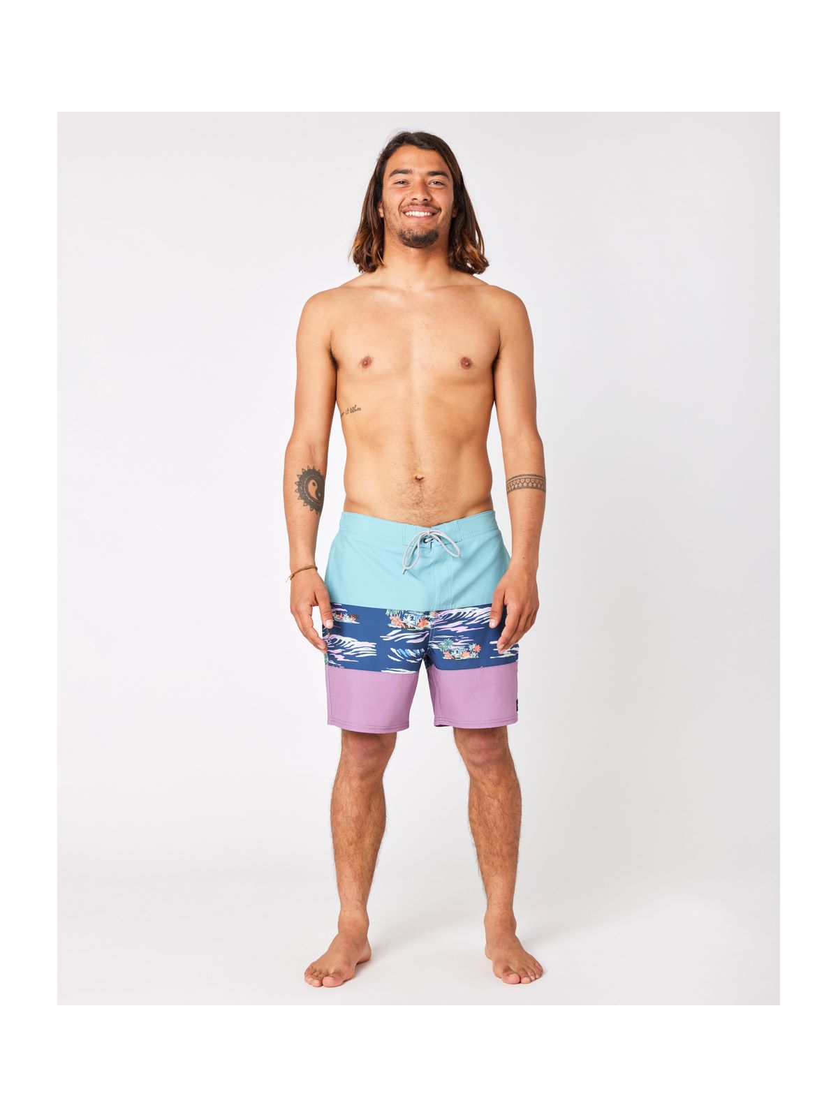 Boardshorty RIP CURL Allover Semi Elastic 17’’ granatowy - Adventure Sports