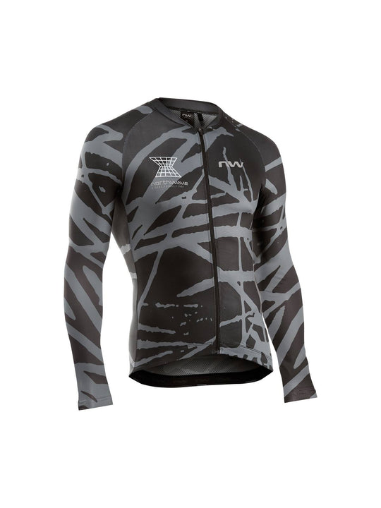 Koszulka rowerowa NORTHWAVE Blade 2 Jersey LS czarny - Adventure Sports
