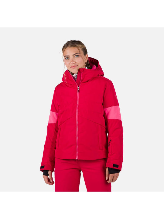 Kurtka narciarska damska Rossignol W Wispile Puffy Jkt czerwony - Adventure Sports
