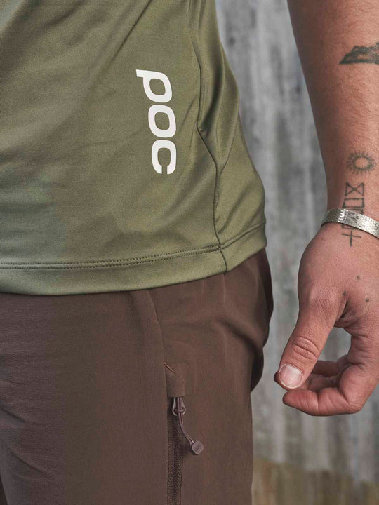 Koszulka rowerowa POC M’S REFORM ENDURO LIGHT - zielony - Adventure Sports
