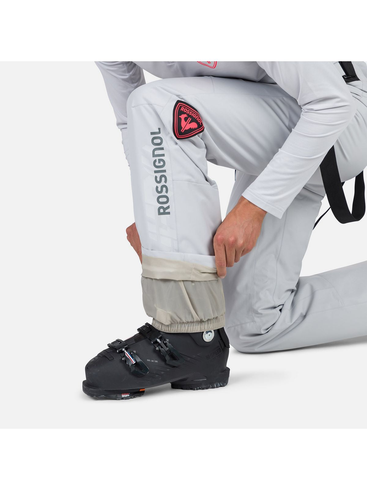Spodnie narciarskie męskie Rossignol Hero Velika Pant szary - Adventure Sports