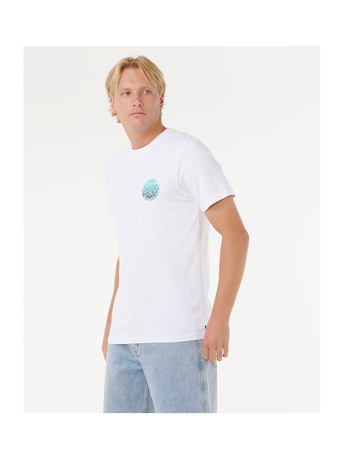 Koszulka RIP CURL WETTIE PASSAGE ICON TEE biała