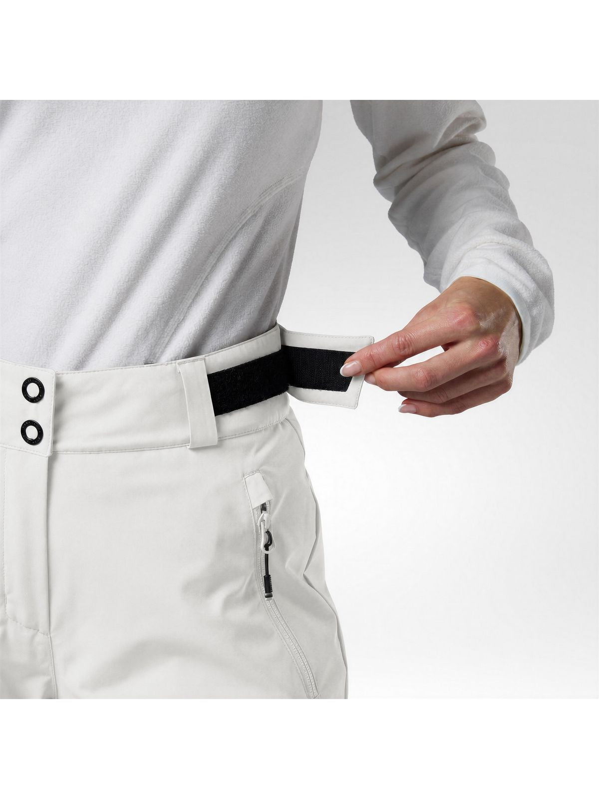 Spodnie narciarskie damskie ROSSIGNOL W Strawpile Insulated Pant białe