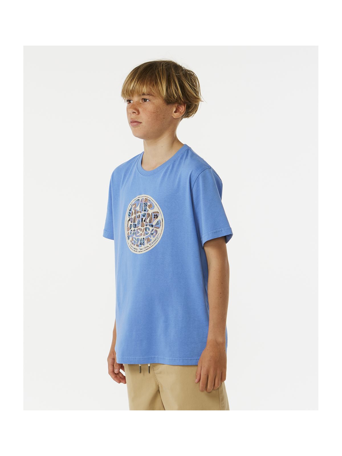Koszulka RIP CURL Filgree Ss Tee Boy niebieski