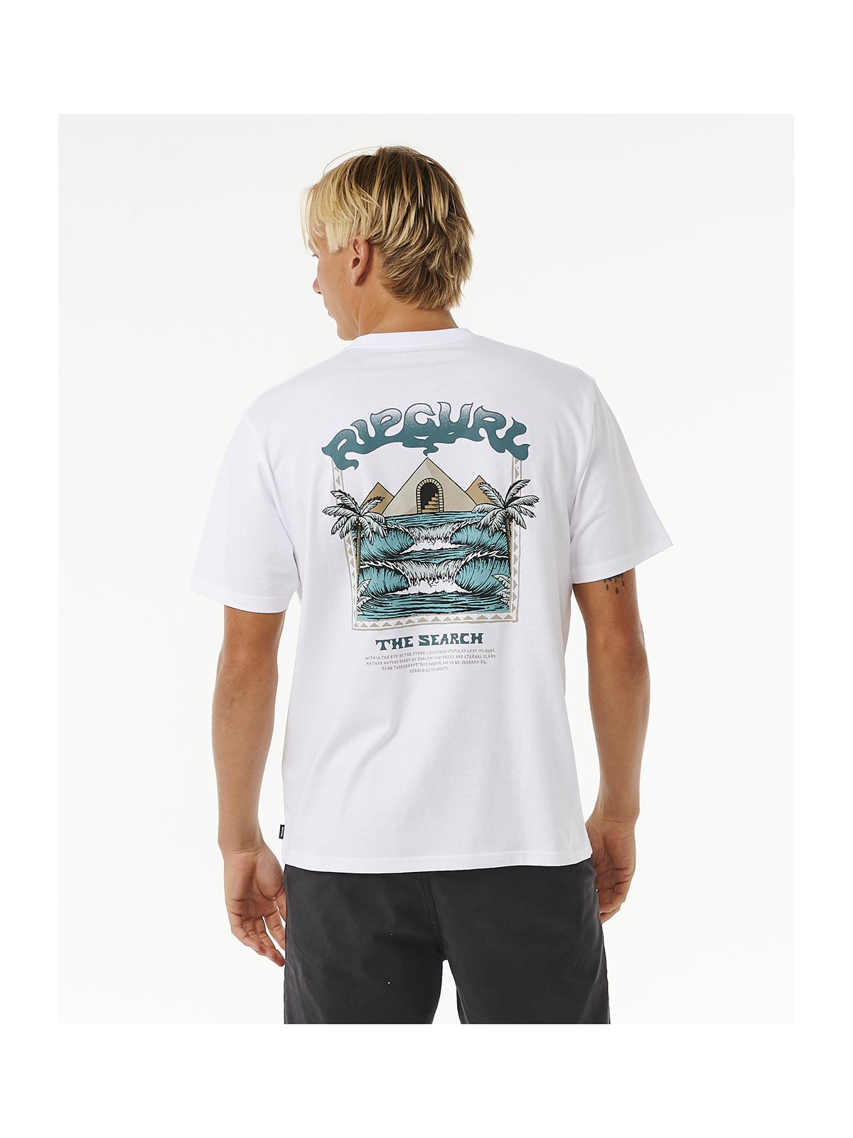 Koszulka RIP CURL The Sphinx Tee biały - Adventure Sports