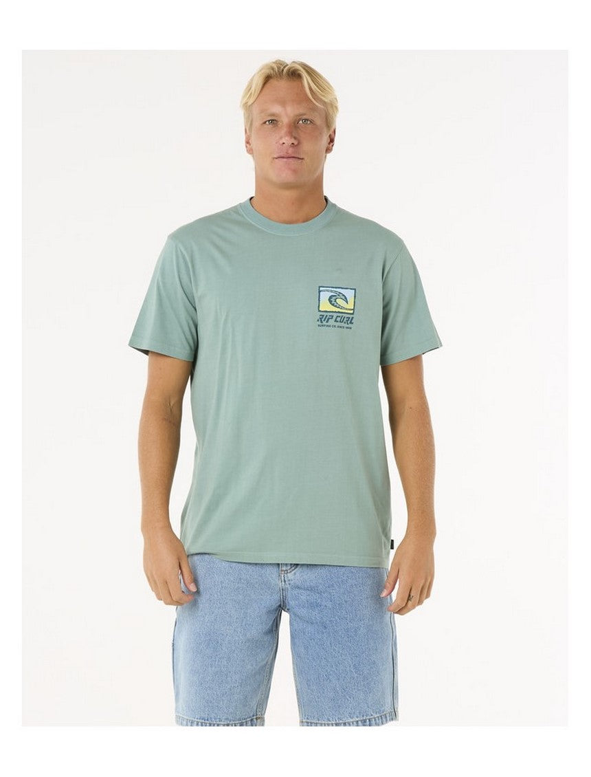 Koszulka RIP CURL Raw Energy Trad Tee niebieski