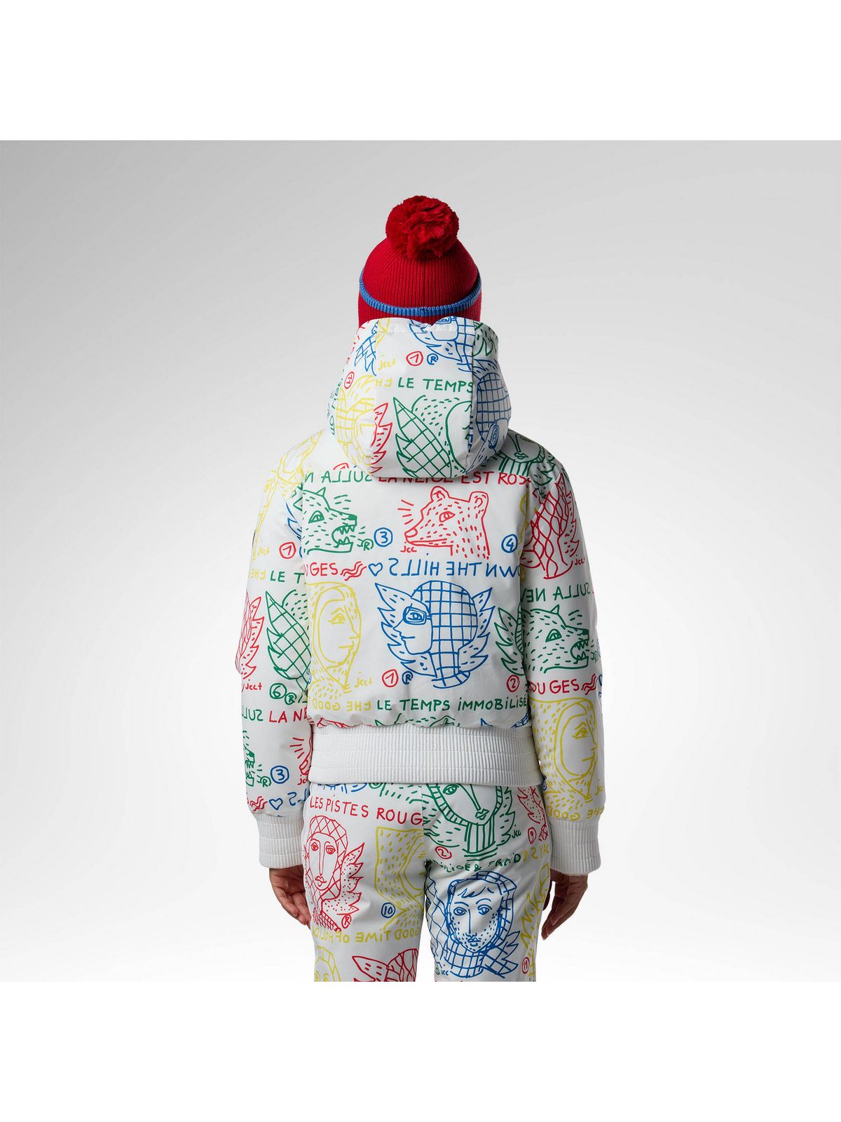 Kurtka narciarska damska ROSSIGNOL W Jcc Bomber Ski Jacket multikolor