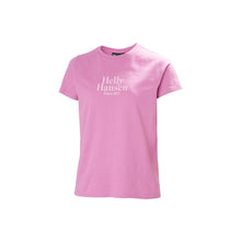 Koszulka HELLY HANSEN W CORE GRAPHIC T-SHI różowy - Adventure Sports
