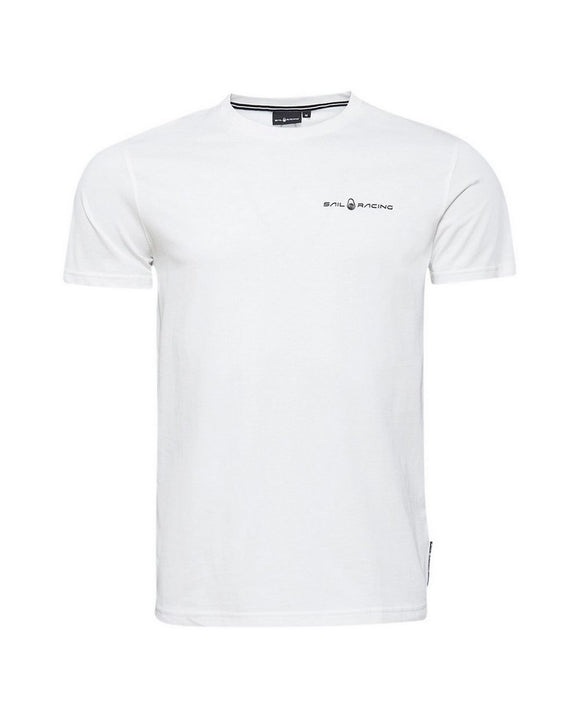 Koszulka męska Sail Racing BOWMAN LOGO TEE biała
