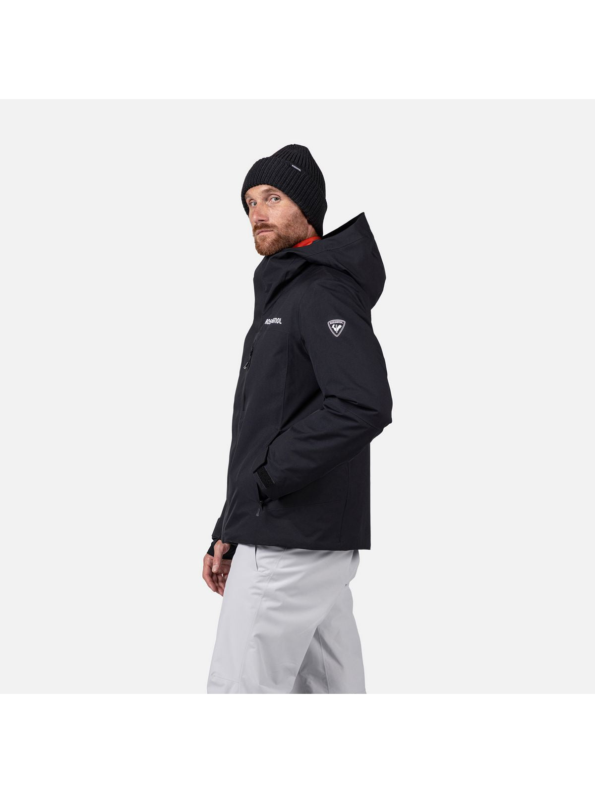Kurtka narciarska męska ROSSIGNOL Velika Insulated Jkt czarna