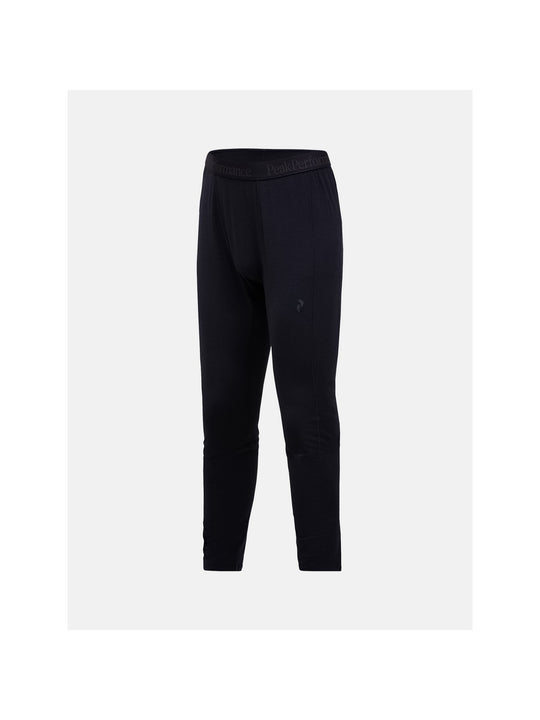 Spodnie termiczne męskie PEAK PERFORMANCE Magic 7/8 Long Johns Wool-blend Baselayer Men czarne
