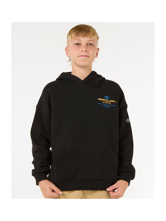 Bluza RIP CURL Rip Curl Pro 25 Hood-Kid czarny - Adventure Sports
