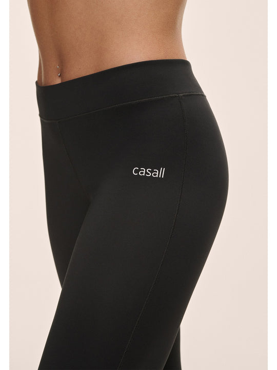 Spodnie damskie CASALL Flare Low Waist Pant kolor czarny
