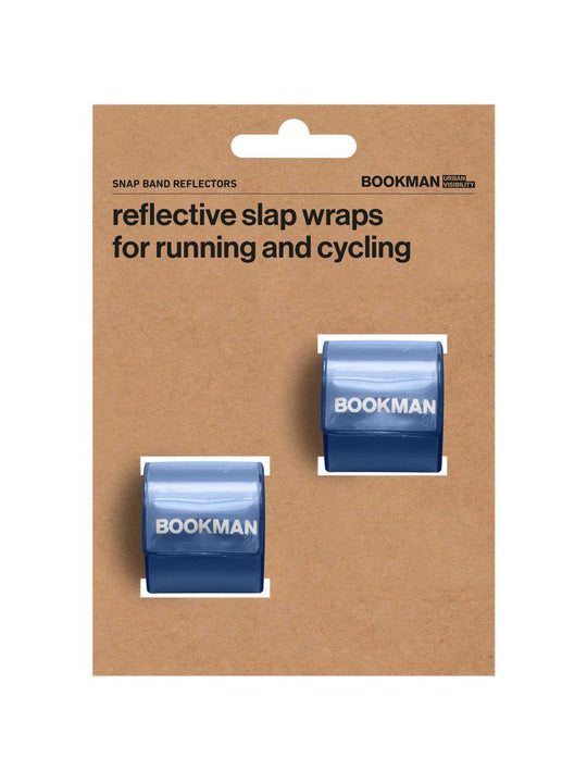 Opaska BOOKMAN Snap Band Reflectors niebieski
