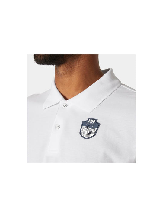Koszulka HELLY HANSEN MARSTRAND POLO biały - Adventure Sports
