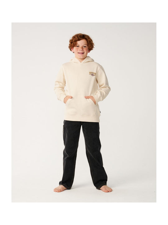 Bluza juniorska RIP CURL Air Shred Hood-Boy biała
