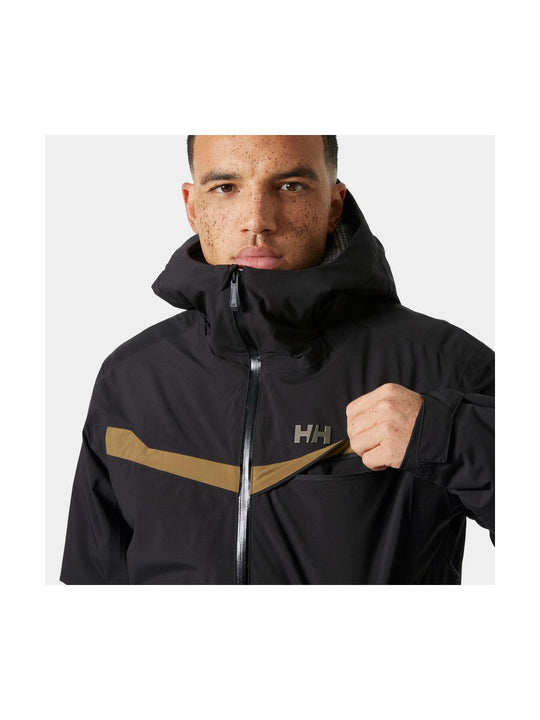 Kurtka narciarska męska HELLY HANSEN PANORAMA 2.0 INS JACKET czarna
