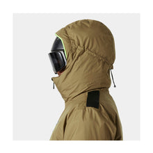 Kurtka narciarska męska HELLY HANSEN KVITFJELL RACE PUFFY JACKET brązowa
