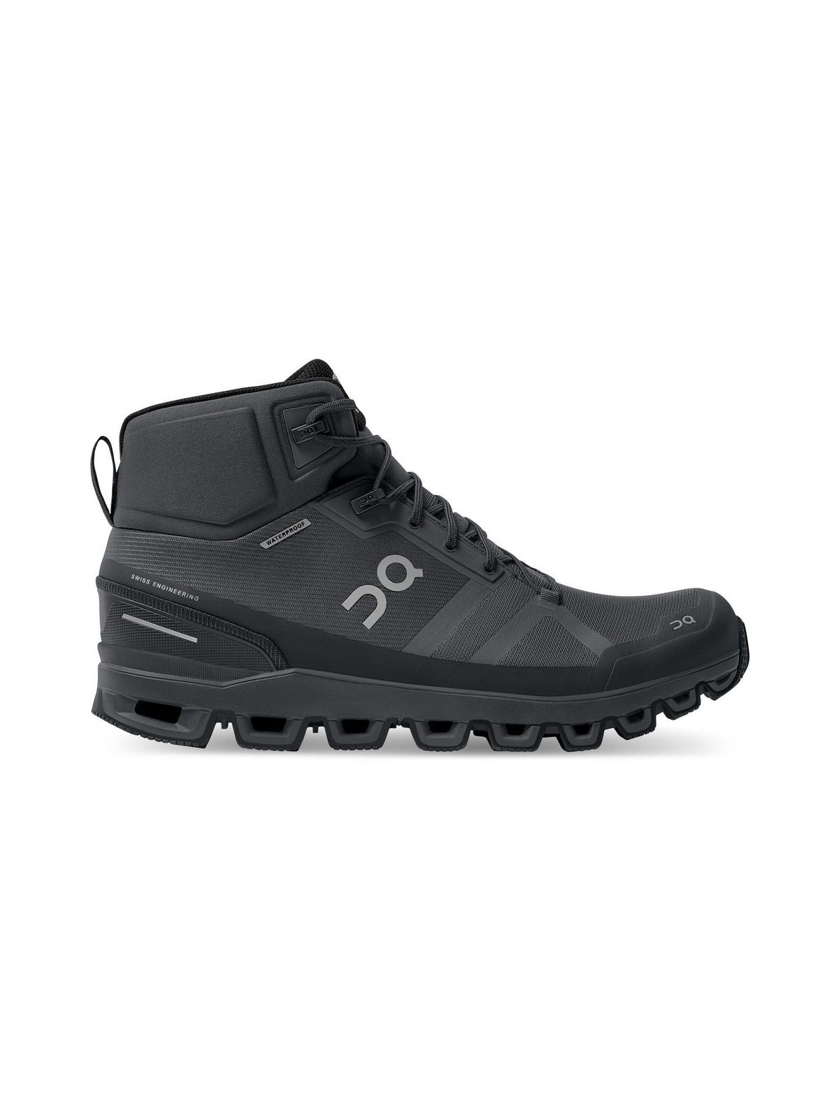 Buty męskie trekkingowe ON RUNNING CLOUDROCK Waterproof - grafitowe