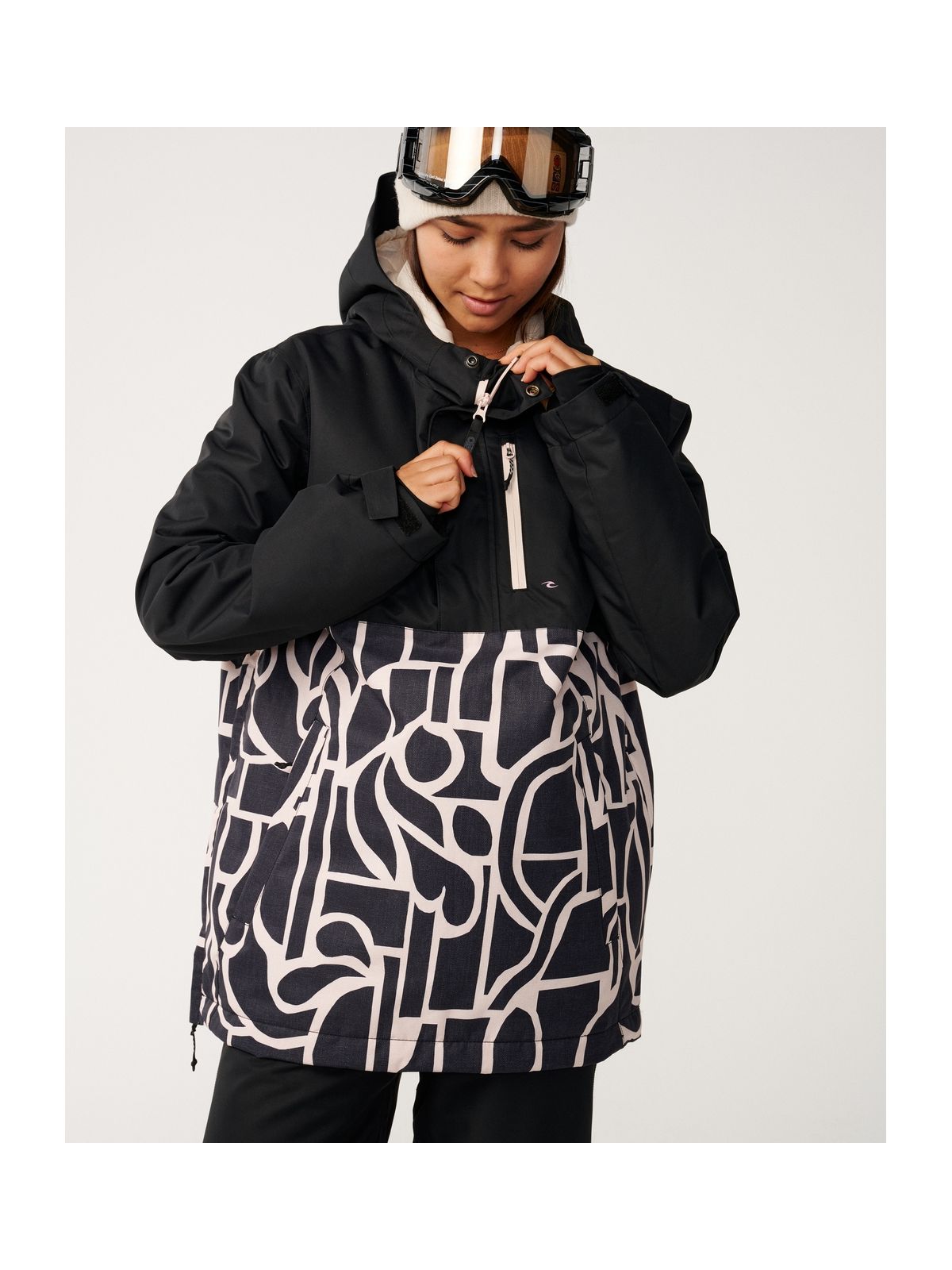 Kurtka damska RIP CURL S-Seriesźanorak Jkt 10K/10K czarna