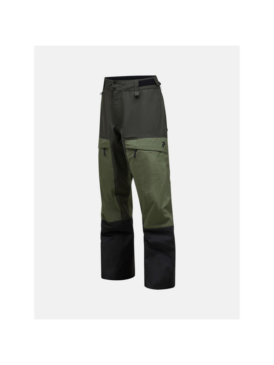 Spodnie narciarskie męskie Peak Performance M Gravity Gore-Tex 3L Pan zielony - Adventure Sports
