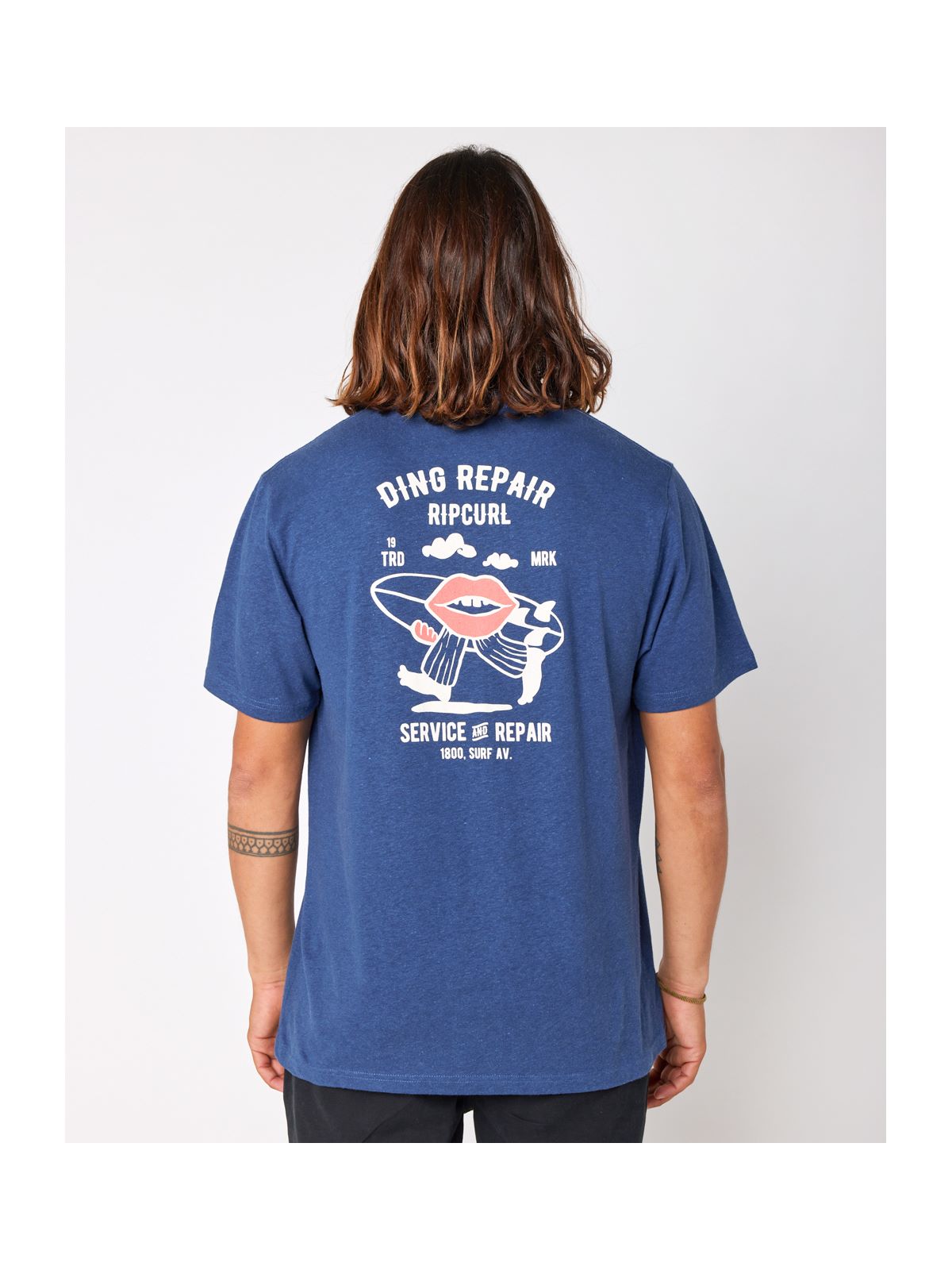 Koszulka RIP CURL Shaper Avenue Tee granatowy - Adventure Sports