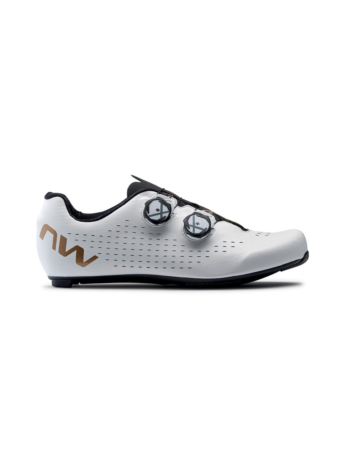 Buty rowerowe NORTHWAVE REVOLUTION 3 - biały/brązowy - Adventure Sports