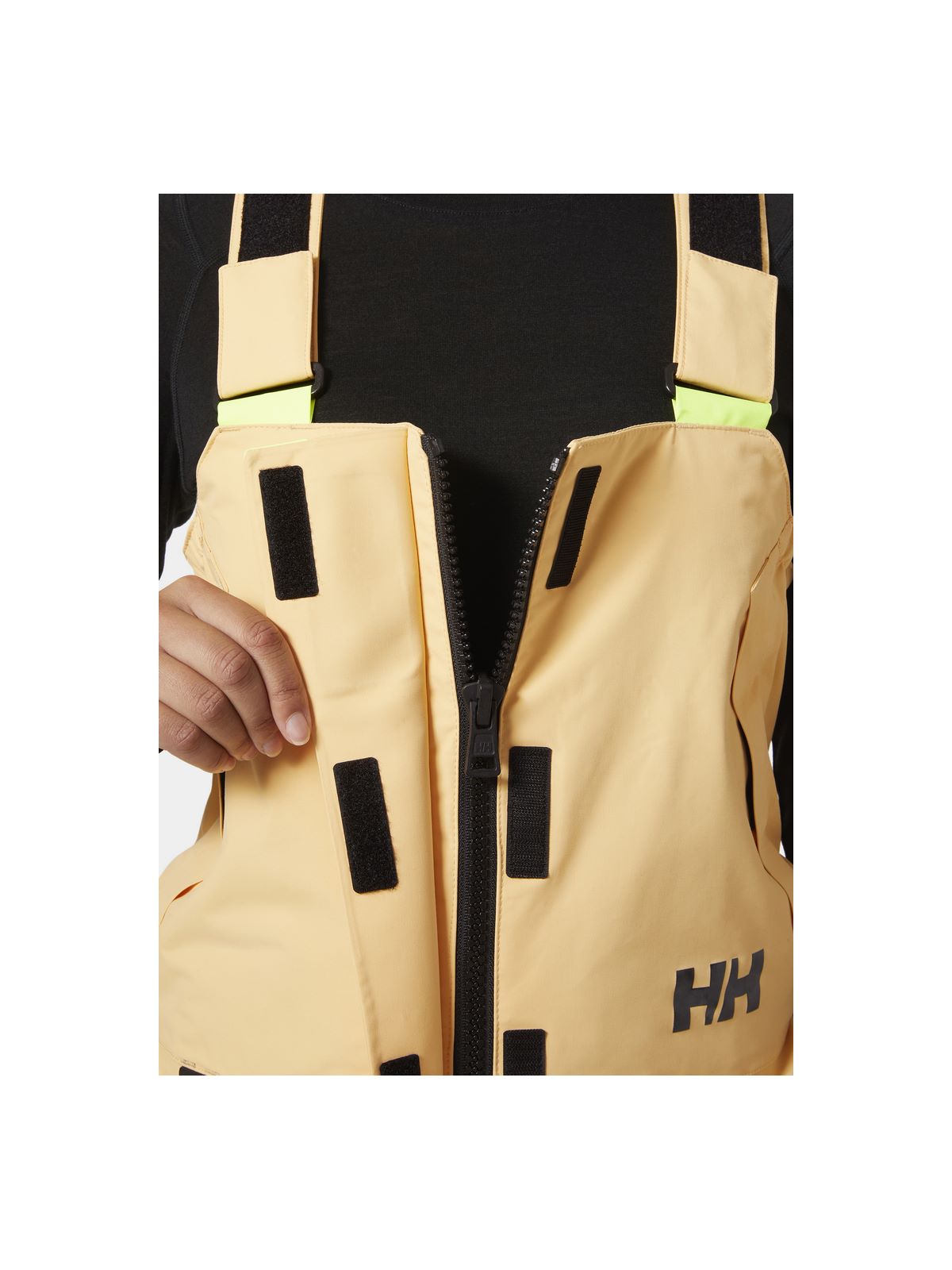 Spodnie HELLY HANSEN W Skagen Offshore Bib pomarańczowy - Adventure Sports