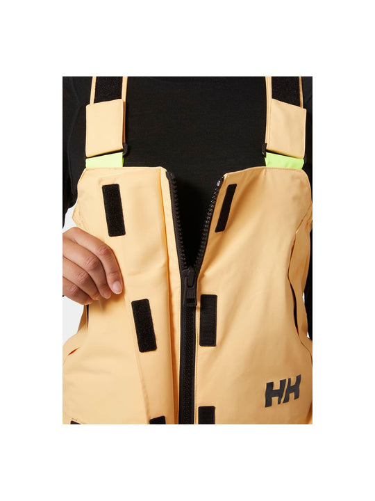 Spodnie HELLY HANSEN W Skagen Offshore Bib pomarańczowy - Adventure Sports
