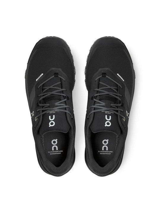Buty trailowe męskie ON RUNNING CLOUDVENTURE Waterproof - czarny
