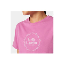 Koszulka HELLY HANSEN JR HH GRAPHIC T-SHIR różowy - Adventure Sports

