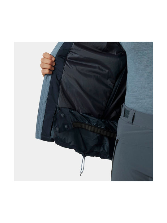 Kurtka narciarska męska HELLY HANSEN ALPINE INSULATED JACKET granatowa
